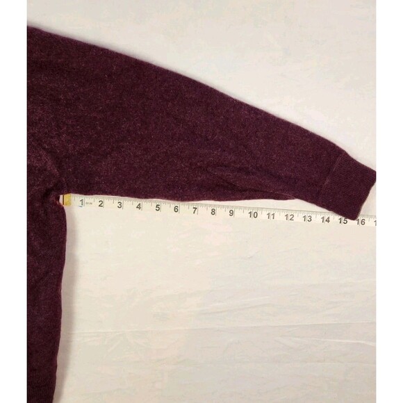 Patagonia Sweater Men’s 100% Cashmere 1/4 Zip Pullover Size XS - Picture 4 of 6